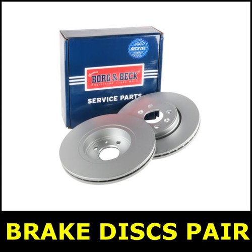 Brake discs pair front fits - front,