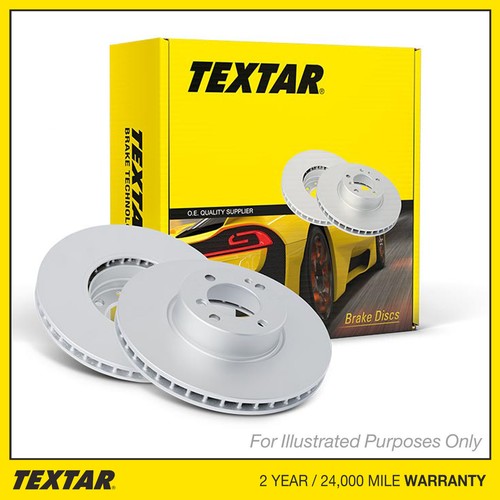 Brake discs vented front - 2x,