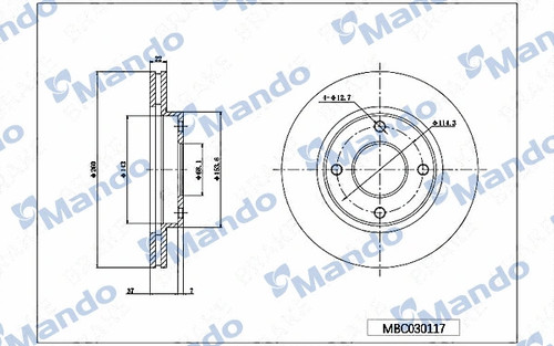 Mando 2005 2007 - nissan, micra