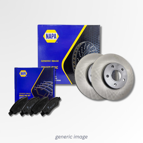 Napa rear brake - discs, &