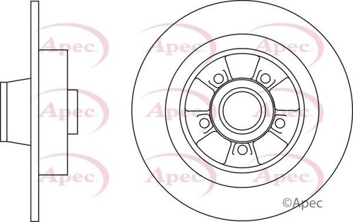 Rear axle brake - 2, x