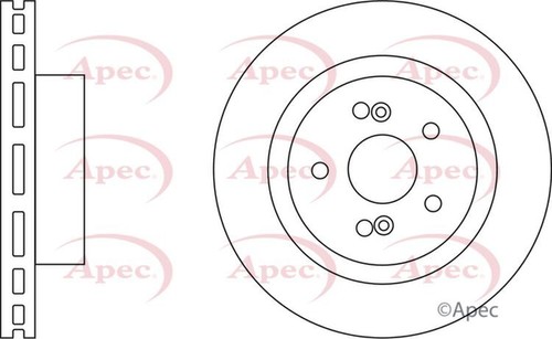 Apec brake disc front - apec,