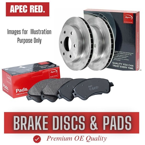 Brake discs and - pads, set