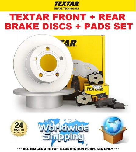 Textar front rear - +, brake