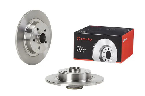 Brake disc solid - 2x,
