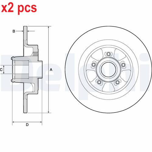 Pcs sides fits for - l&r,