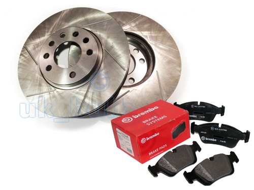 Grooved rear brake discs - grooved,